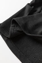 Load image into Gallery viewer, Black Knotted Straps Patch Pocket Wide Leg Jumpsuit