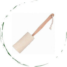 Load image into Gallery viewer, Natural Loofah Bath Brush / Exfoliating