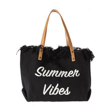 Load image into Gallery viewer, Summer Vibes Beach Bag