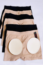 Load image into Gallery viewer, Padded Bottom Boyshort Short Booster Fake Butt