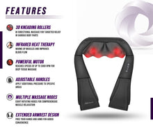 Load image into Gallery viewer, Neck and Shoulder Massager w/Heat