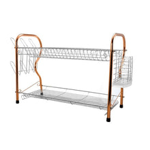 Load image into Gallery viewer, Better Chef 22 Inch 2-Level R-Shaped Dish Rack