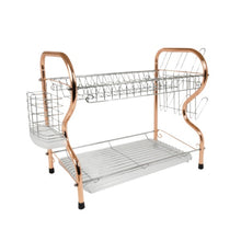 Load image into Gallery viewer, Better Chef 22 Inch 2-Level R-Shaped Dish Rack