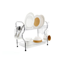 Load image into Gallery viewer, Better Chef 22 Inch 2-Level R-Shaped Dish Rack