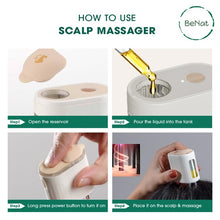 Load image into Gallery viewer, Electric Oil Applicator Scalp Massager 2 in 1.