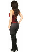 Load image into Gallery viewer, Red Glitter Corset