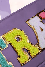 Load image into Gallery viewer, Purple Travel Makeup Bag