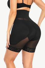 Load image into Gallery viewer, Full Size Breathable Lace Trim Shaping Shorts