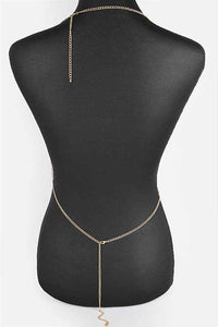 Oversize Rhinestone Iconic Bra Chain