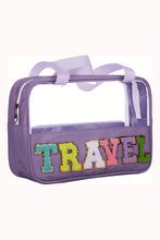 Load image into Gallery viewer, Purple Travel Makeup Bag
