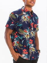 Load image into Gallery viewer, HAWAIIAN BUTTON DOWN SHIRT
