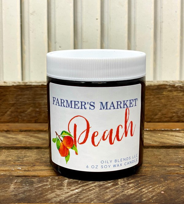 Farmer's Market Candles   Peach