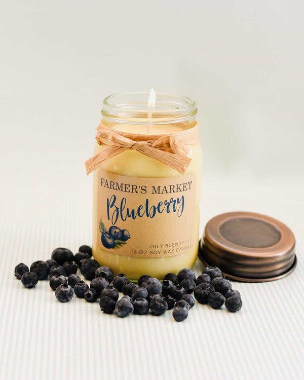 Jumbo Farmer's Market Candles   100 Hour Burn Time