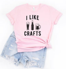 Load image into Gallery viewer, I Like Crafts Beer Crew Neck Softstyle Tee
