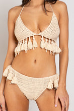 Load image into Gallery viewer, Sweater Bra with Tassel
