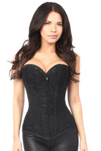 Load image into Gallery viewer, Daisy Corsets Black Lace Overbust Corset
