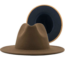 Load image into Gallery viewer, Unisex Two Tone Fedora
